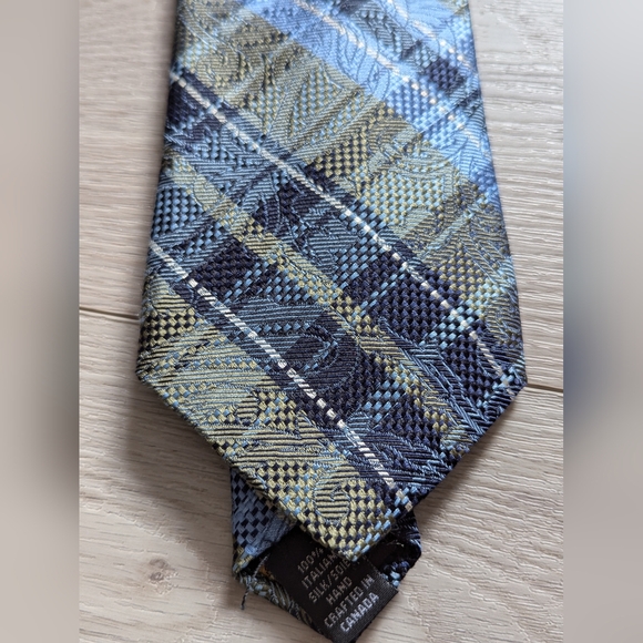 Biederman Plaid and Paisley Tie - Picture 3 of 7